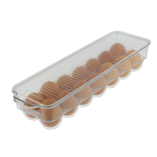 24 Eggs Refrigerator Egg Storage Box Holder Food Container Plastic Holder hot